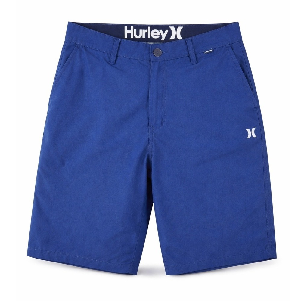 Hurley Mens Dri-FIT Hybrid Navy Blue Walkshorts 32 Stretch Golf Surf Casual